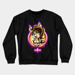 Chibi Lizzy Seductive Crewneck Sweatshirt